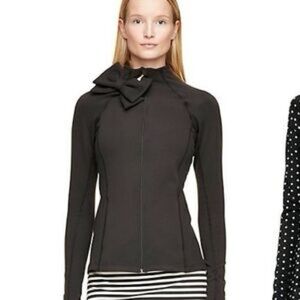 NWT Kate Spade x Beyond Yoga Bow Zip up Jacket - size M